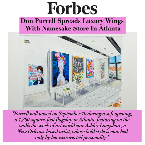 Forbes - Don Purcell Spreads Luxury Wings With Namesake Store in Atlanta