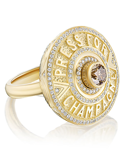 Ashley Longshore X Harwell Godfrey Press for Champagne Ring