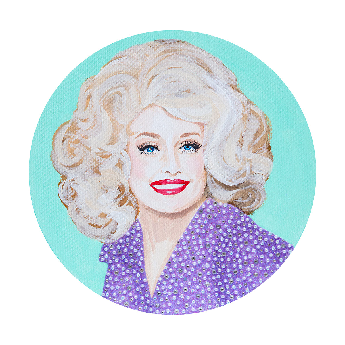 #57 Dolly Tondo on Pearl Aqua