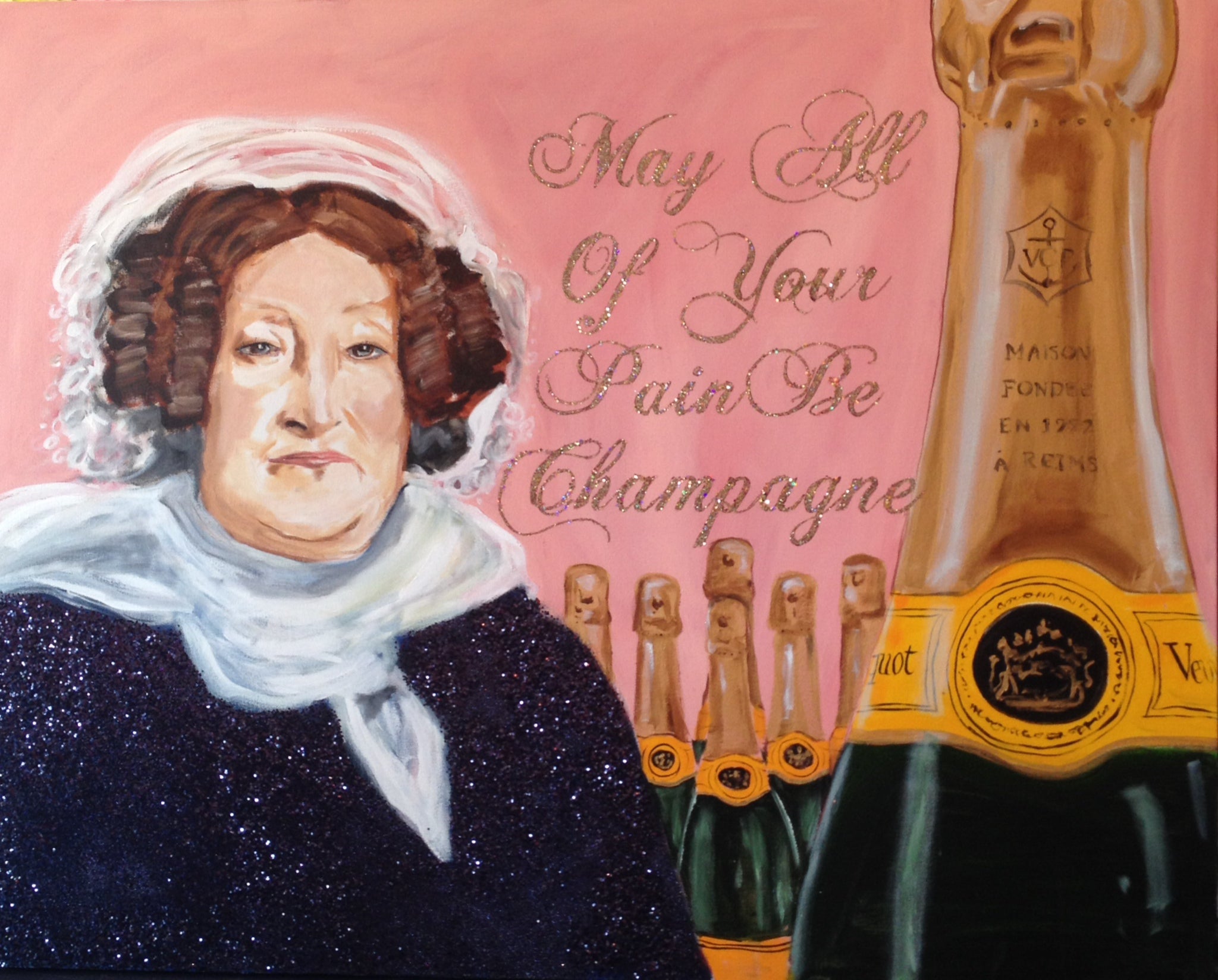 May All of Your Pain Be Champagne – Ashley Longshore