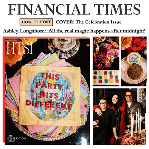 FINANCIAL TIMES - Ashley Longshore 'All the real magic happens after midnight'