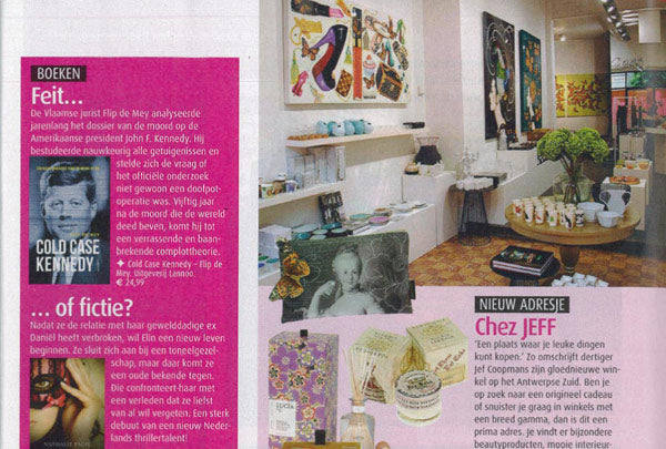 STORYWOOD: GOSSIP MAGAZINE OF BELGIUM – Ashley Longshore at JEFF ANTWERP