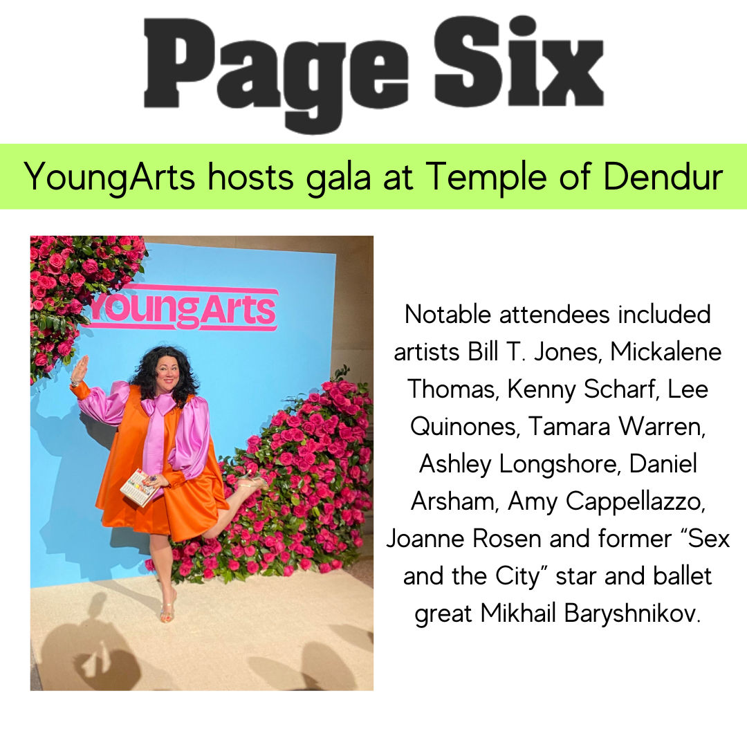 Page Six: YoungArts hosts gala at Temple of Dendur