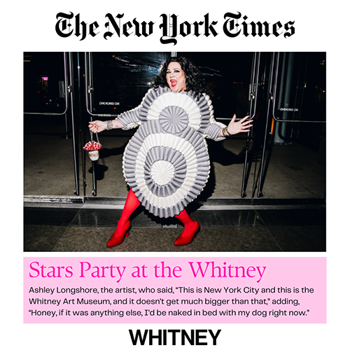 The New York Times: Stars Party at the Whitney