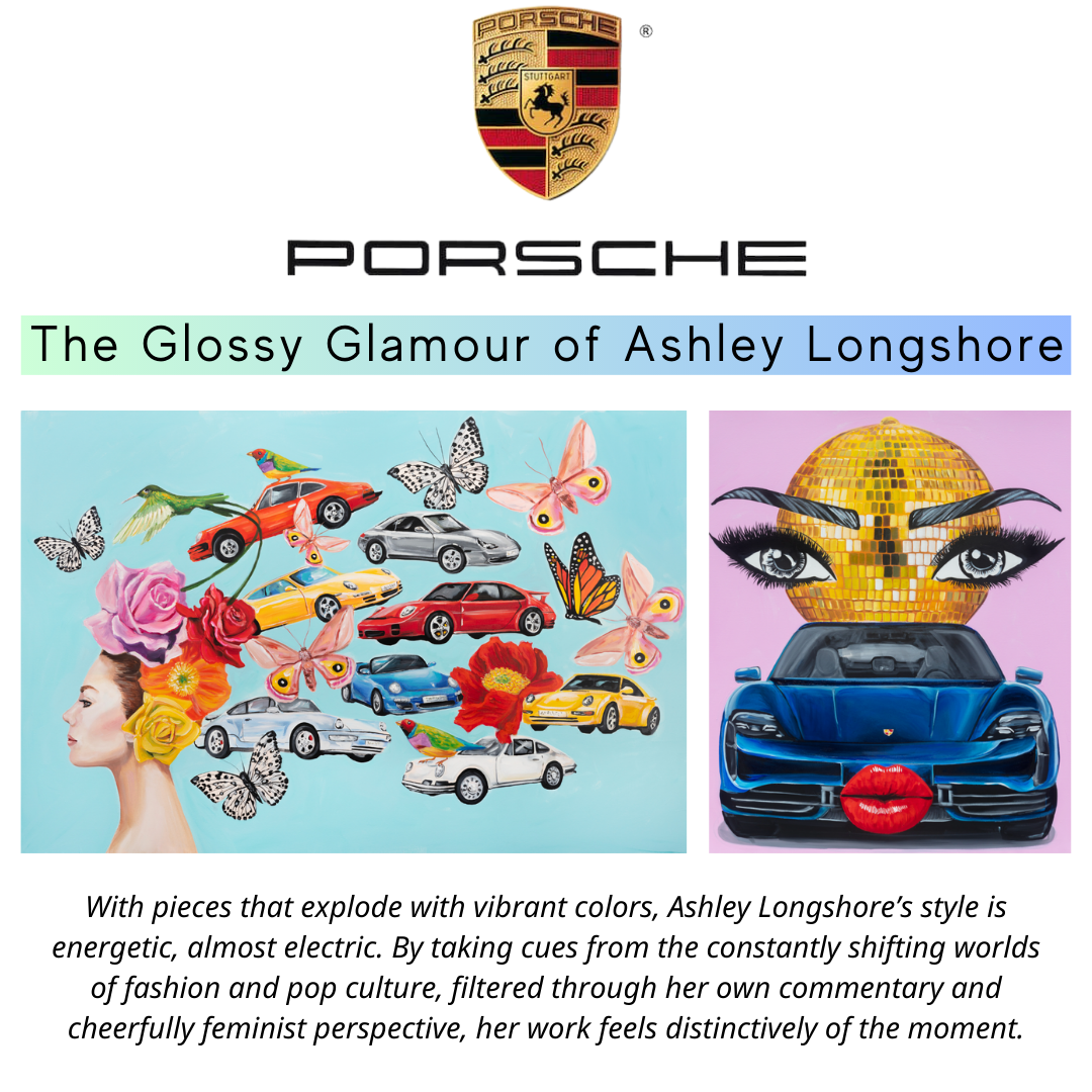 Porsche: The Glossy Glamour of Ashley Longshore