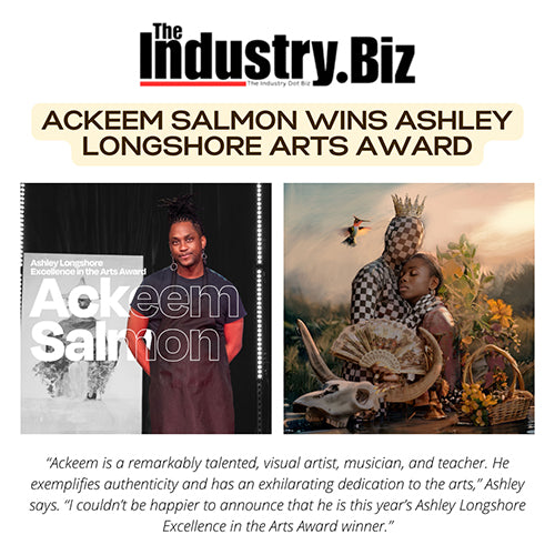The Industry.Biz: Ackeem Salmon Wins Ashley Longshore Arts Award
