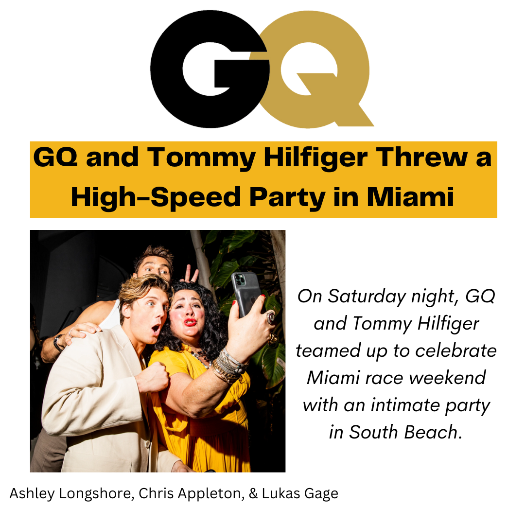 GQ and Tommy Hilfiger Threw a High-Speed Party in Miami
