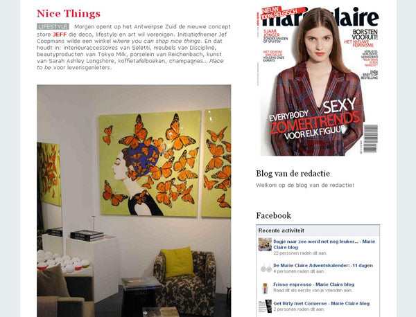 MARIE CLAIRE BELGIUM