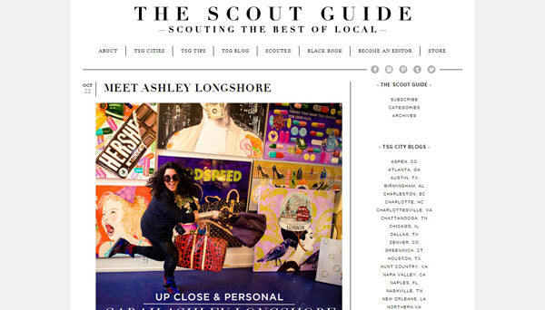 THE SCOUT GUIDE:nMEET ASHLEY LONGSHOREn