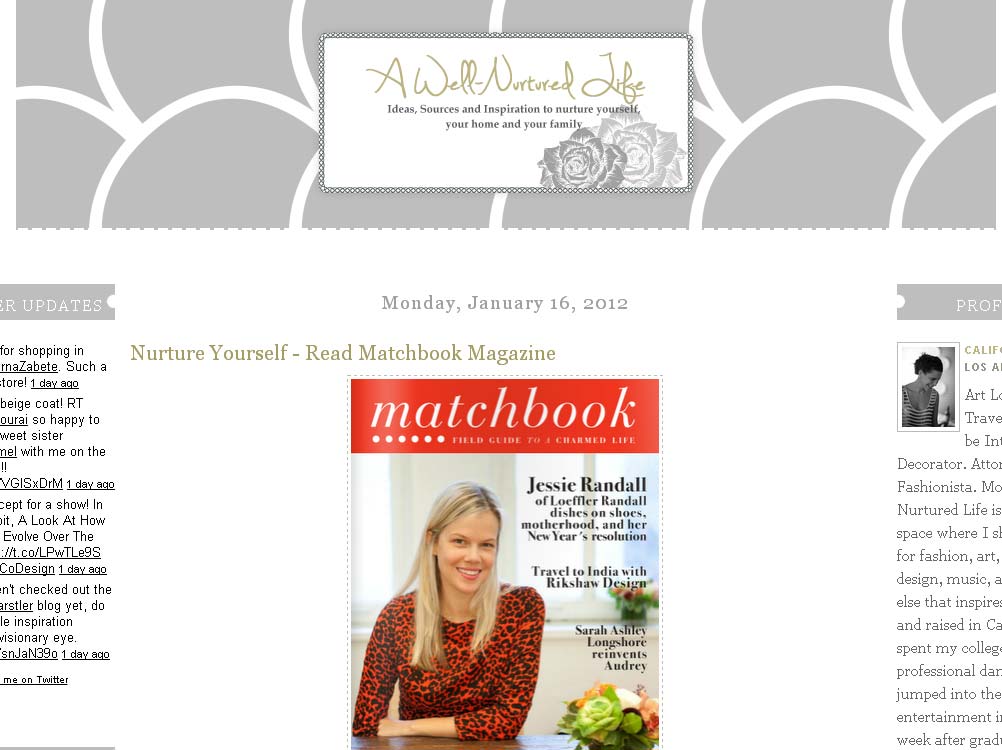 Nurture Yourself – Read Matchbook Magazine