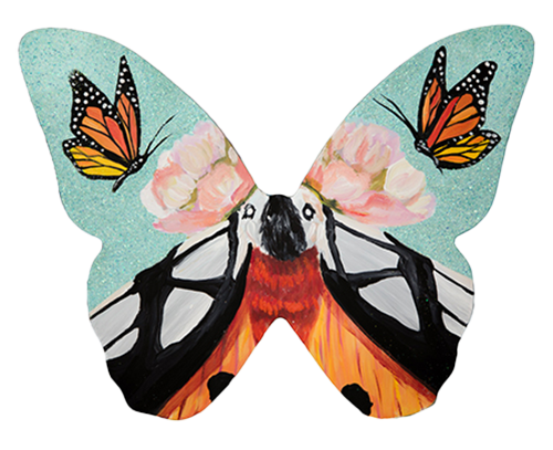 #132 Monarch Butterfly Cutout