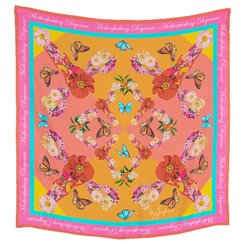 Motherfucking Doyenne Italian Silk Scarf