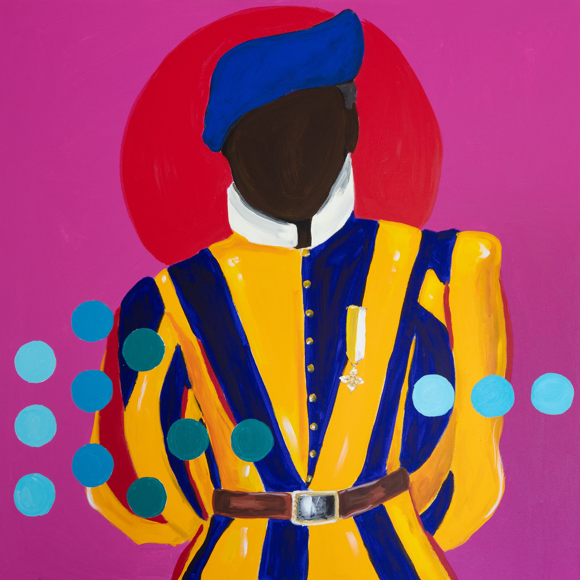 Abstract Man #3  |  48 x 48in