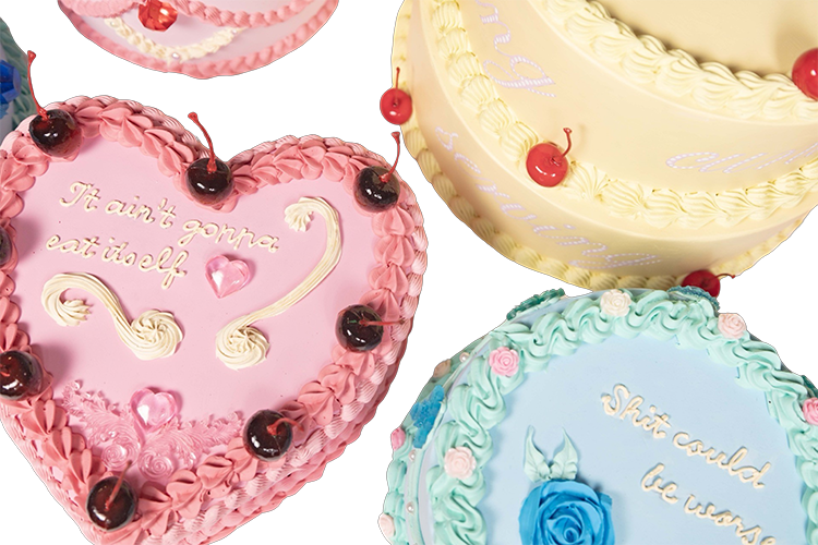 "Take Your Pills Pay Your Bills" Cake Sculpture
