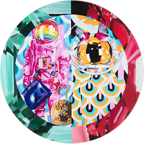 Gemstone Astronaut Placemats | Set of 6