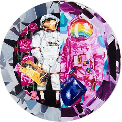 Gemstone Astronaut Placemats | Set of 6