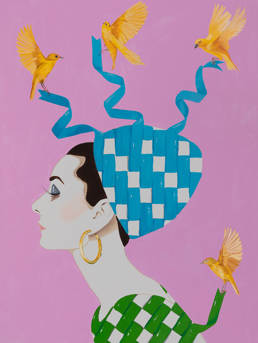 Audrey with the Ribbon Weavers
