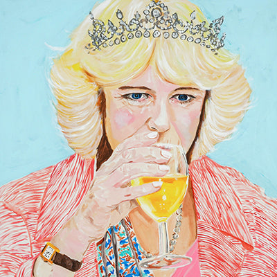 Camilla Having a Personality Drink