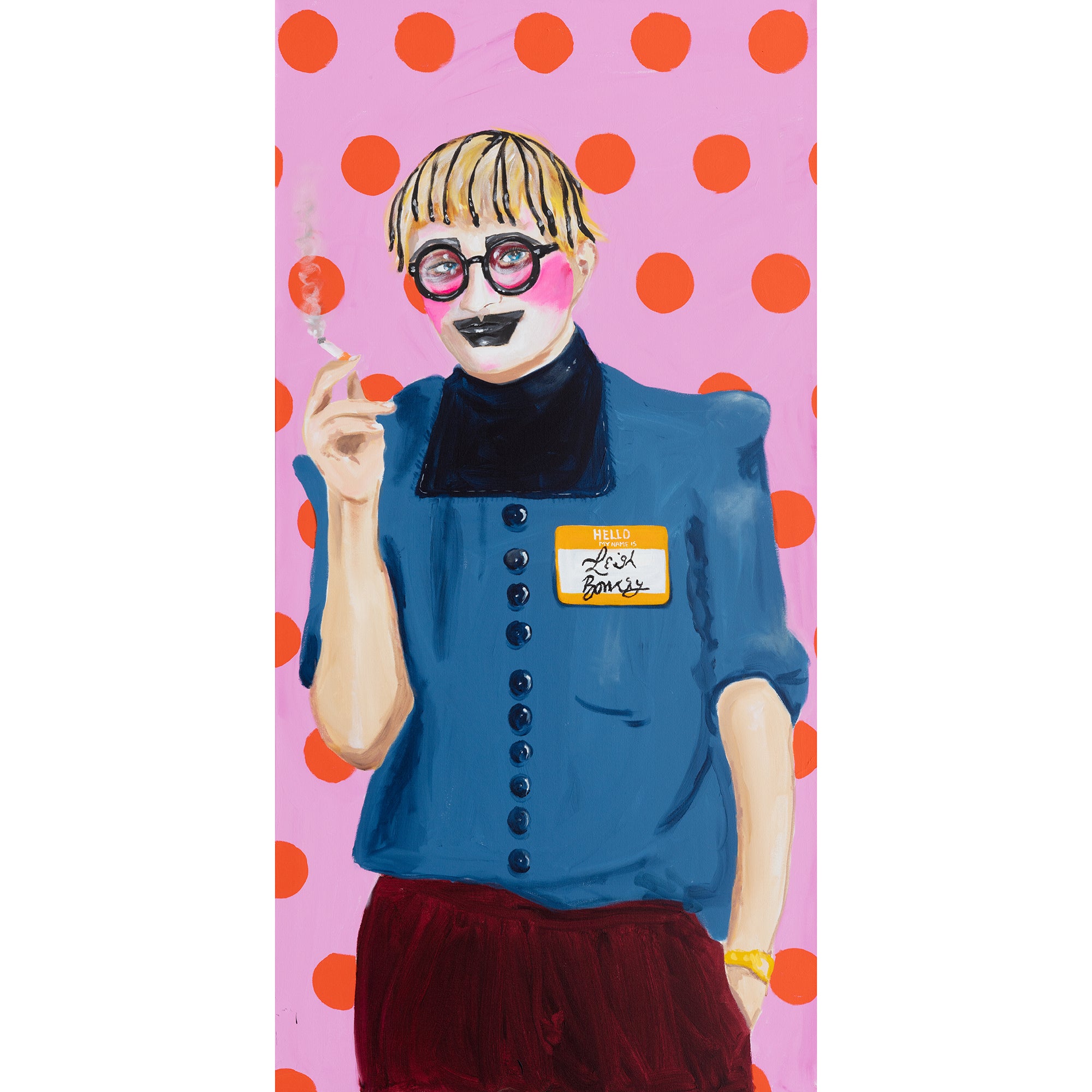 David Hockney as Leigh Bowery