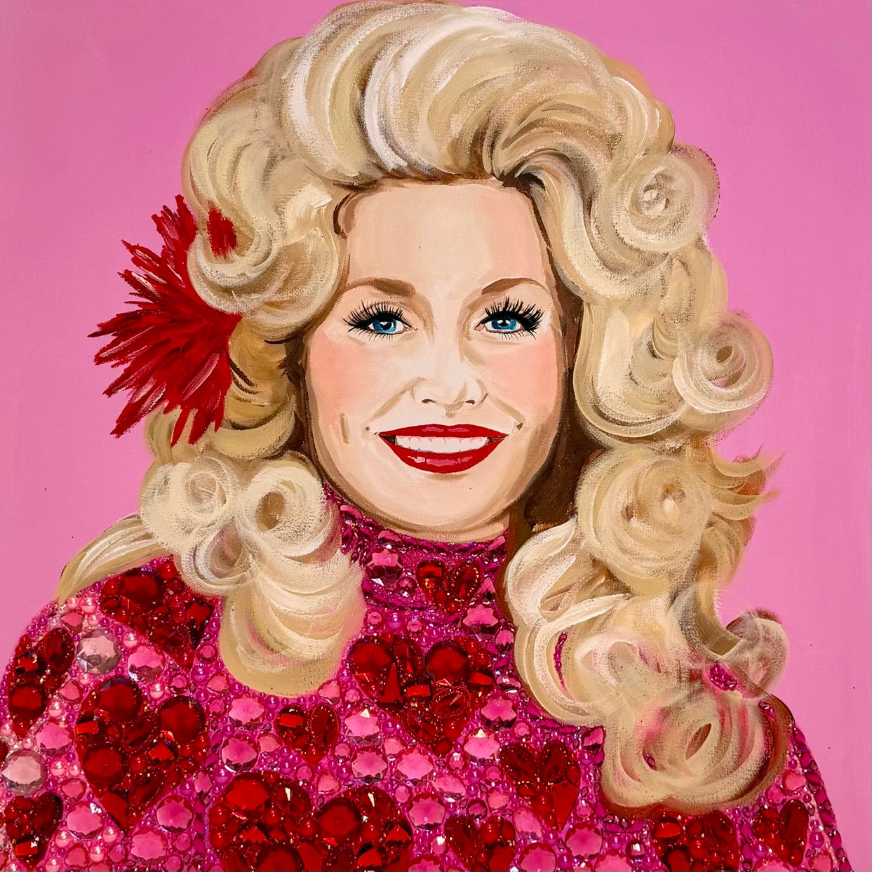 Dolly Parton with Hearts On