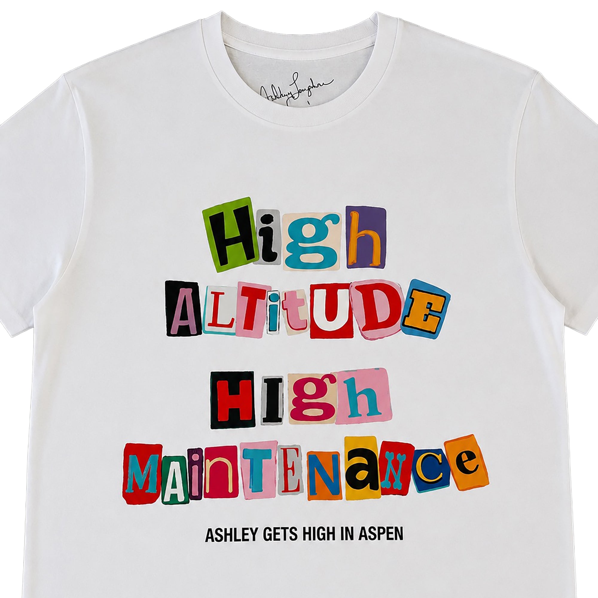 High Altitude High Maintenance Tee
