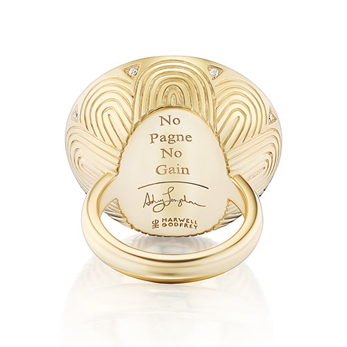Ashley Longshore X Harwell Godfrey Press for Champagne Ring