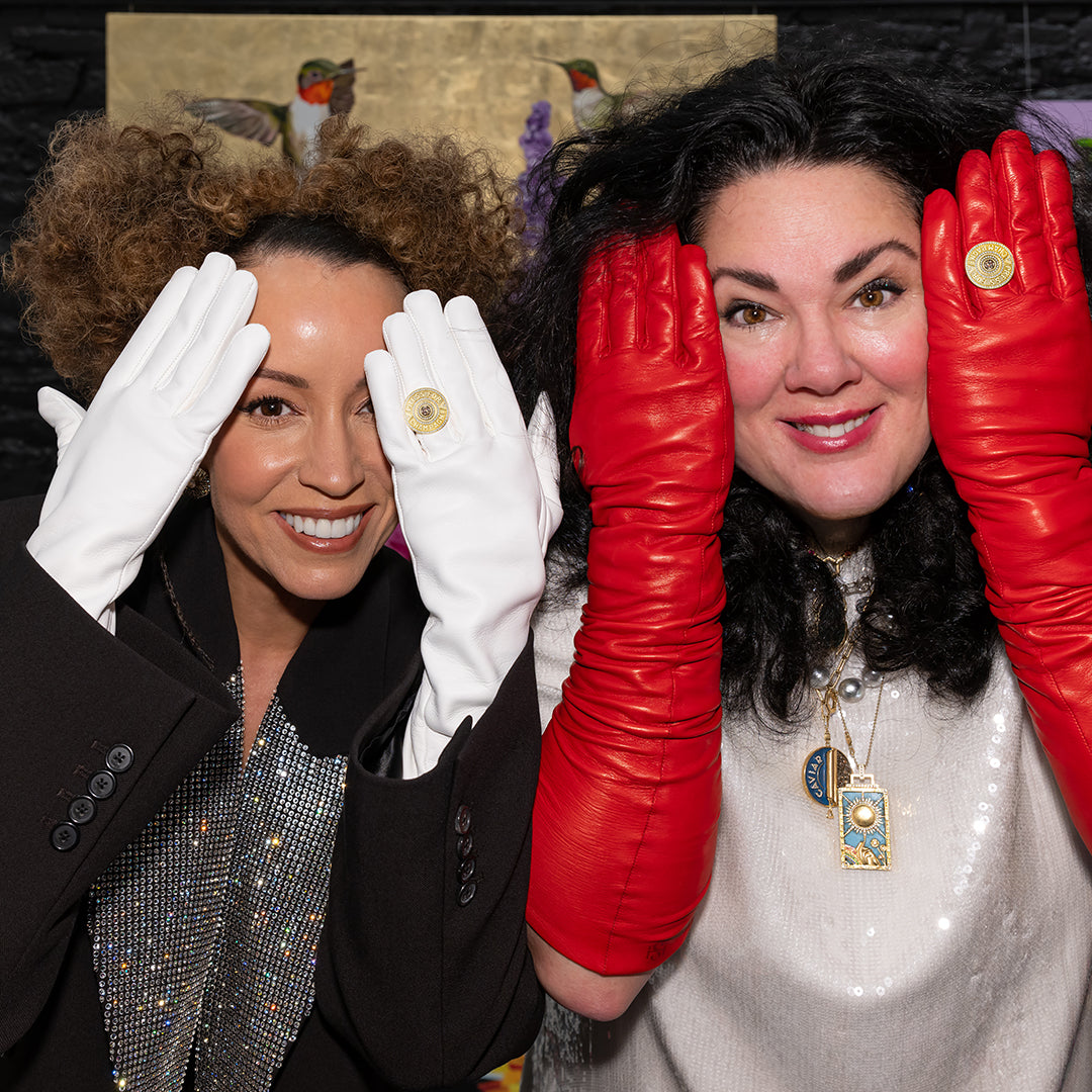 Ashley Longshore X Harwell Godfrey Press for Champagne Ring