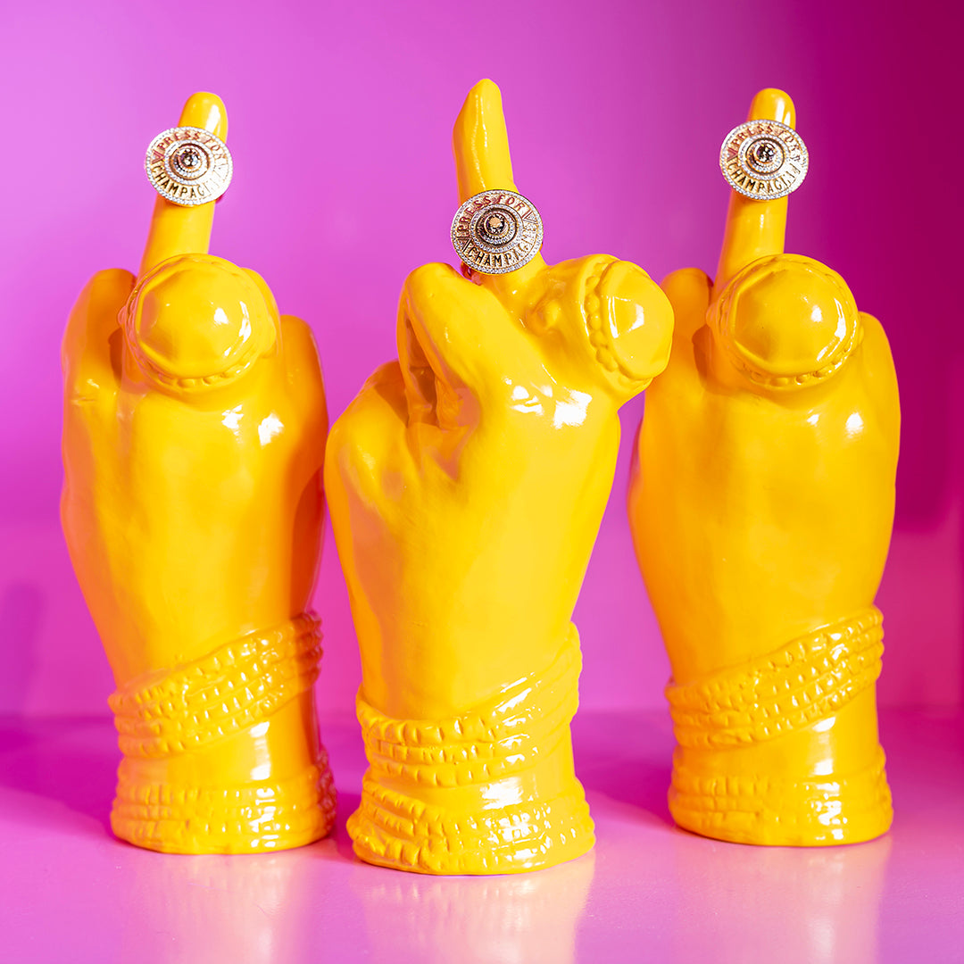 Ashley Longshore X Harwell Godfrey Press for Champagne Ring