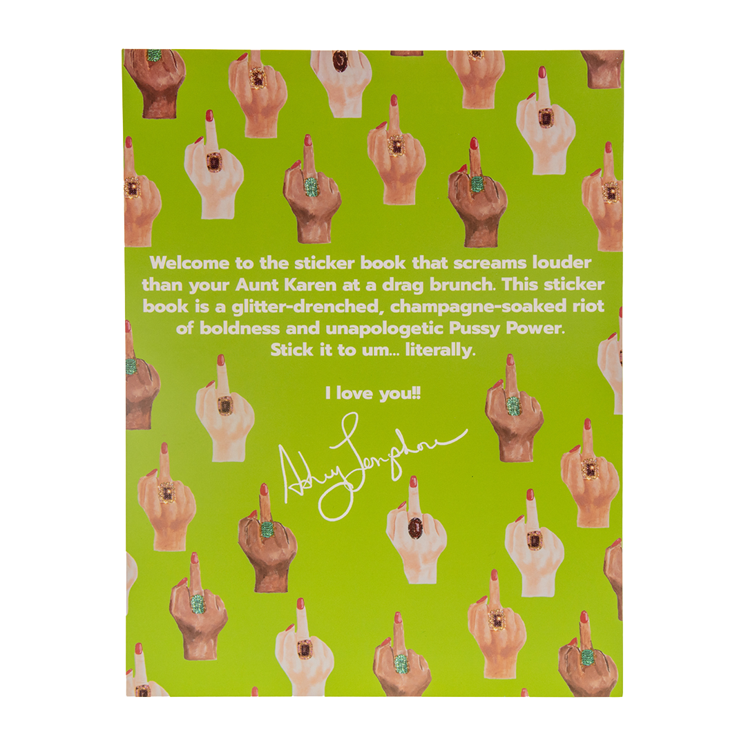 "My Dirty Mind" Sticker Book | *Preorder