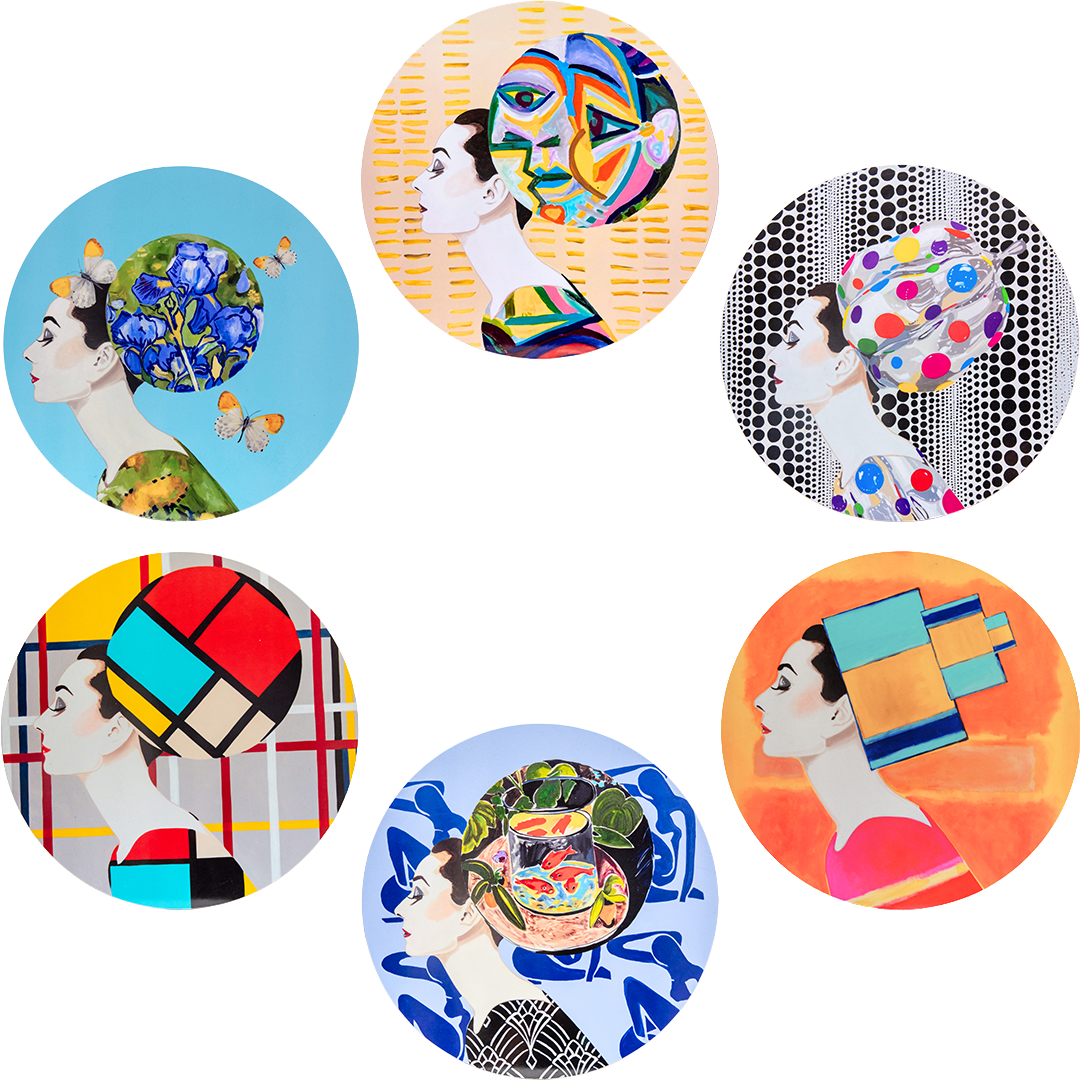 "Audrey Through the Ages" Placemats