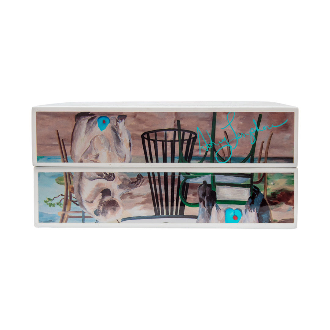 "Monkey Business" Lacquer Box