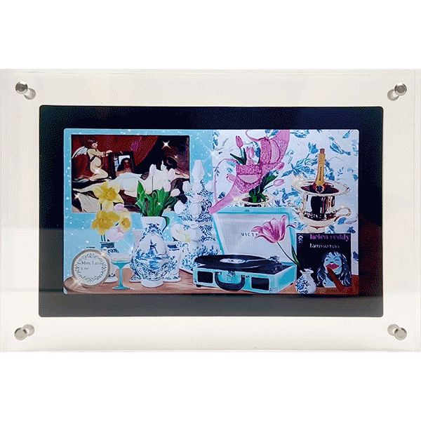 “I AM a Rich Man” Video Print by Infinite Objects