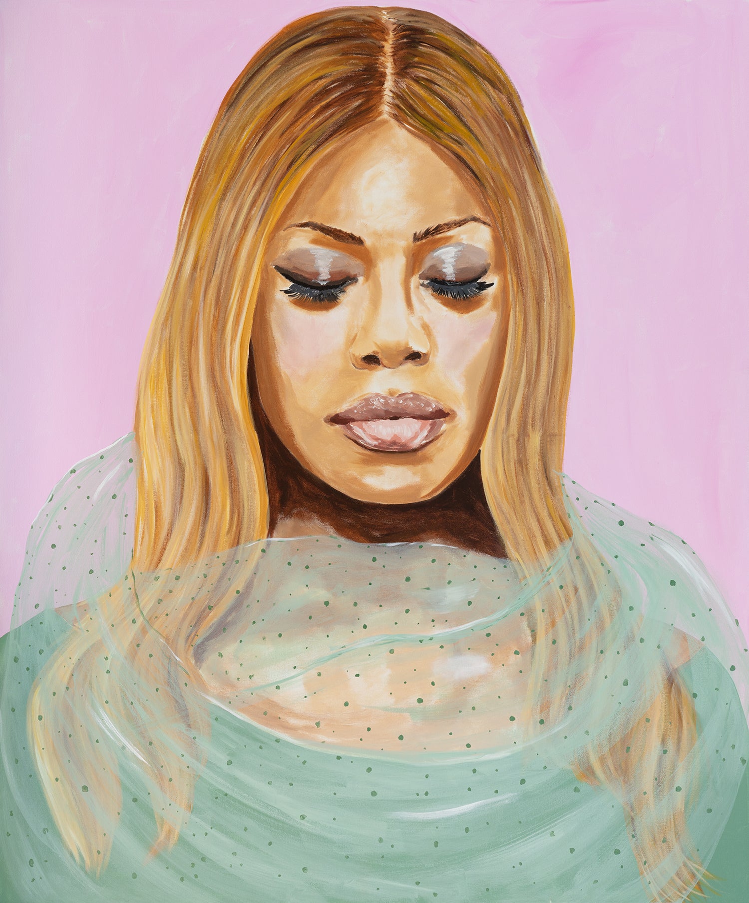 ashley-longshore-art-ashley-longshore-paintings-ashley-longshore-soho-ashley-longshore-nyc-ashley-longshore-new-orleans-pop-art-ashley-longshore-gallery-laverne-cox-painting-christian-siriano