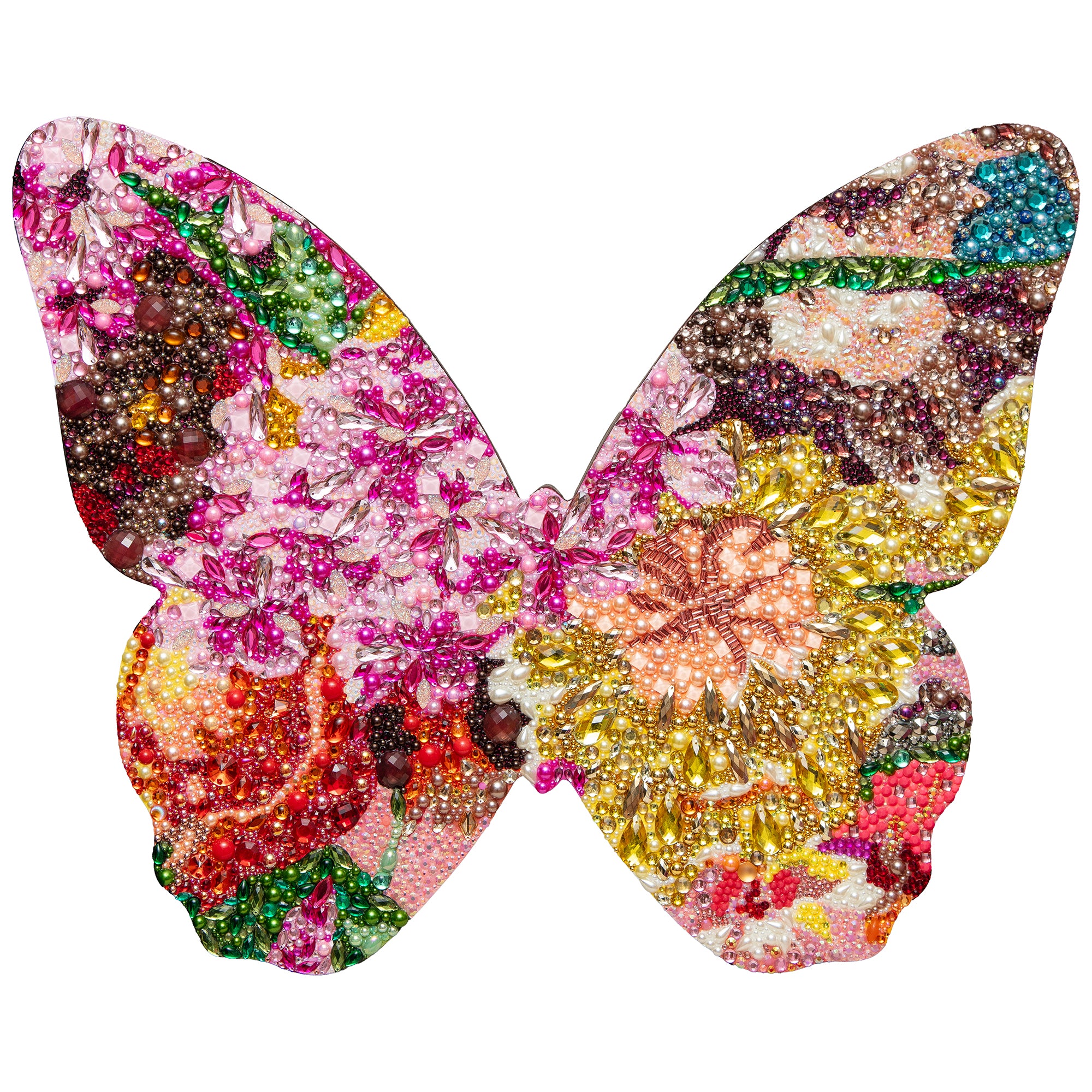 #533 Floral Chinoiserie Butterfly Cutout | 20"
