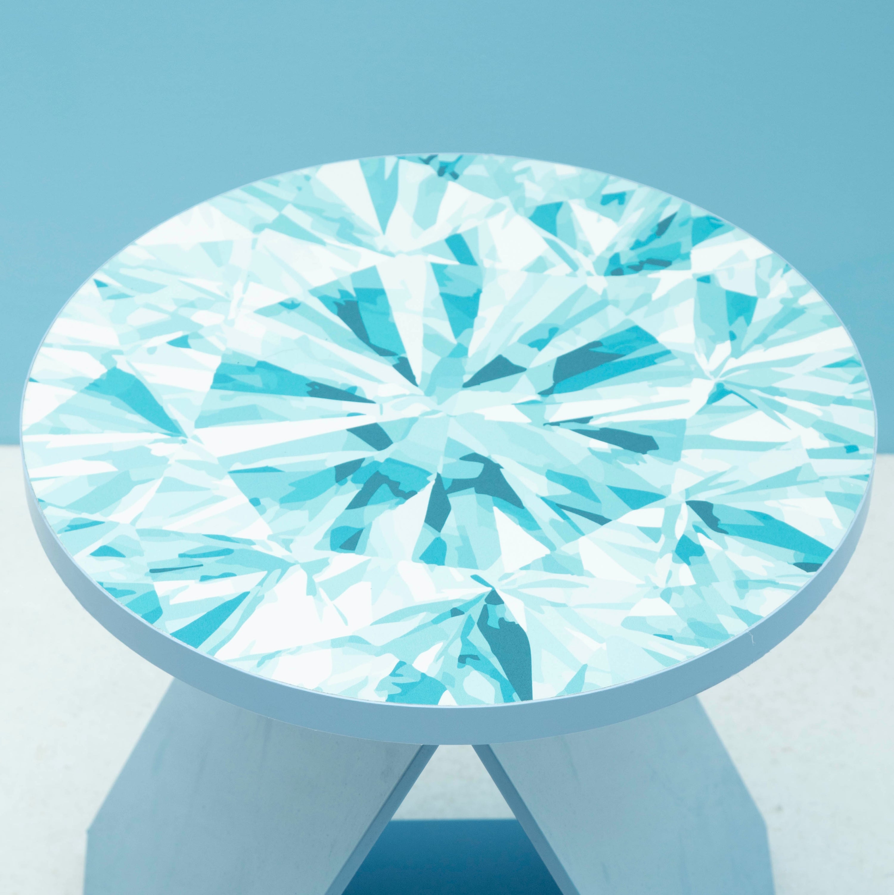 Ashley Longshore x UHURU Sky Blue Diamond Set
