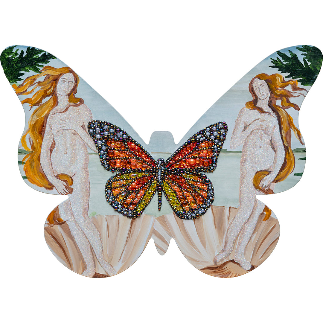 #353 Birth of Venus Butterfly Cutout | 20"