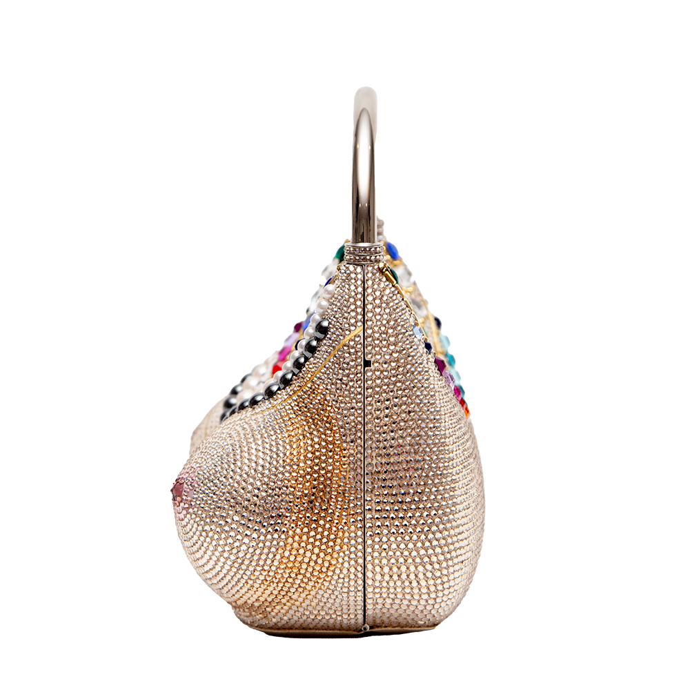 Ashley Longshore x Judith Leiber Don't Tell Mama Bag