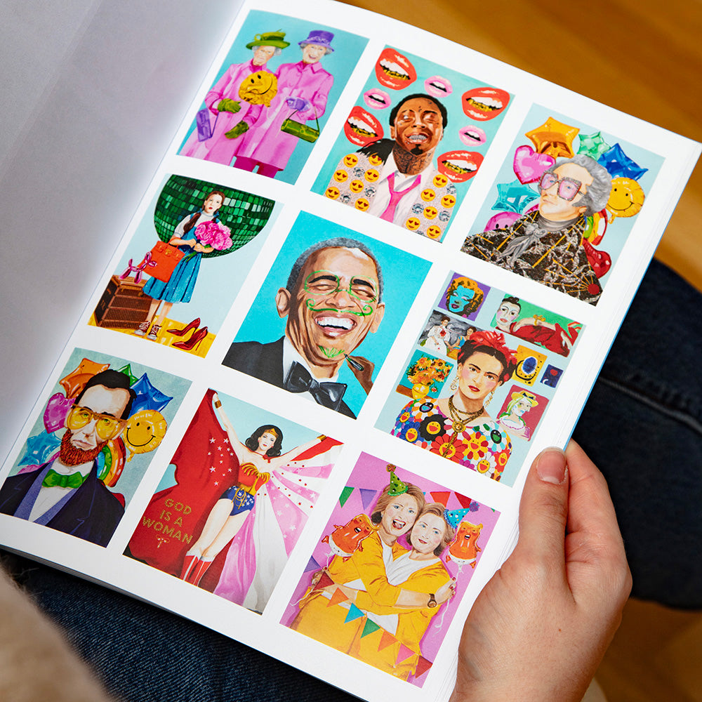 "Happy AF" Sticker Book | *Preorder