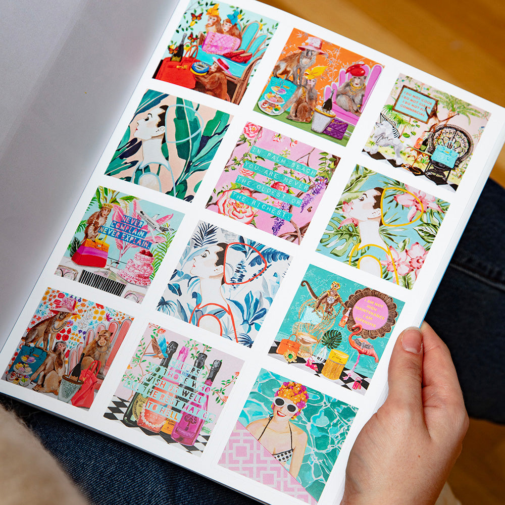 "Happy AF" Sticker Book | *Preorder