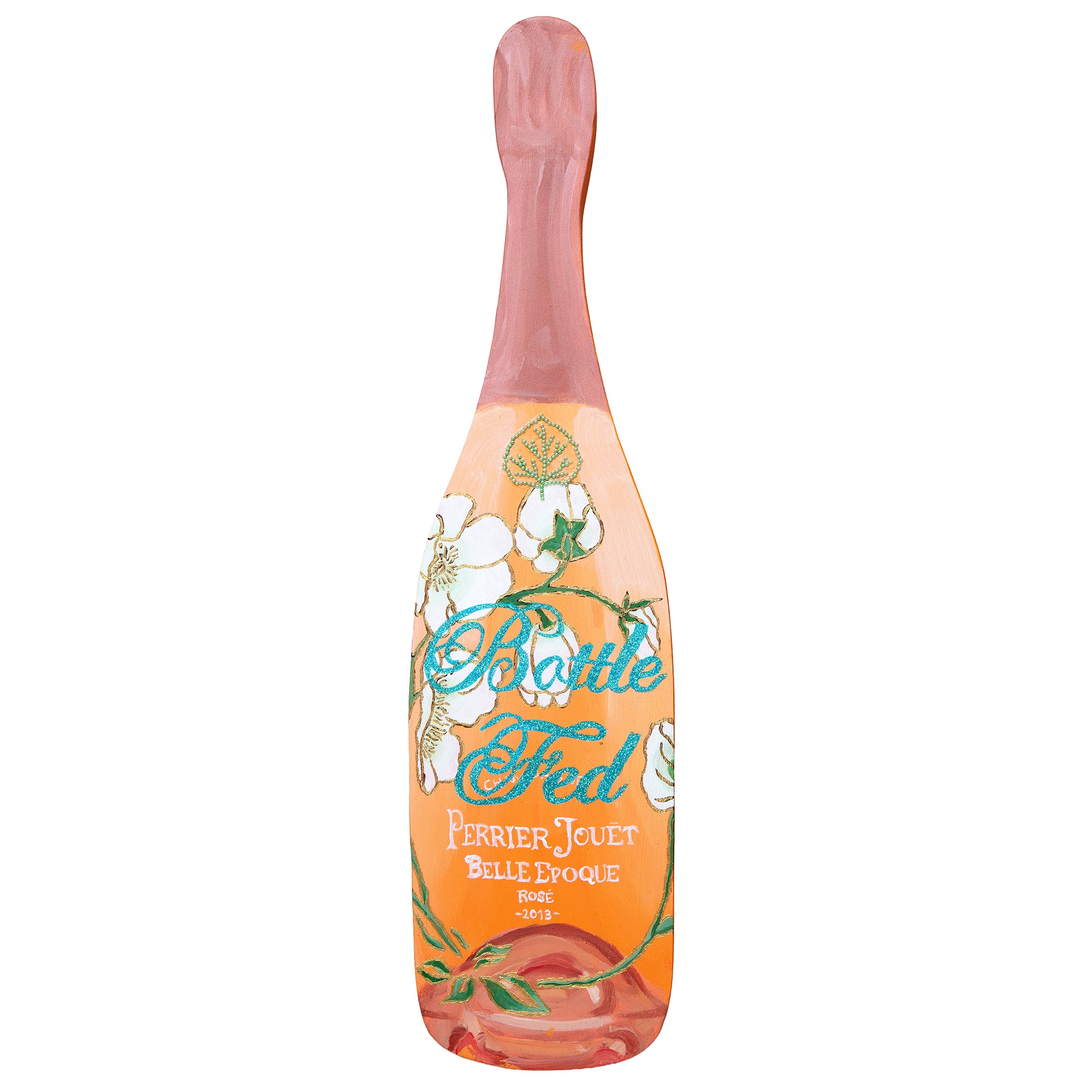 #510 TURQUOISE BOTTLE FED ASPEN CHAMPAGNE CUTOUT