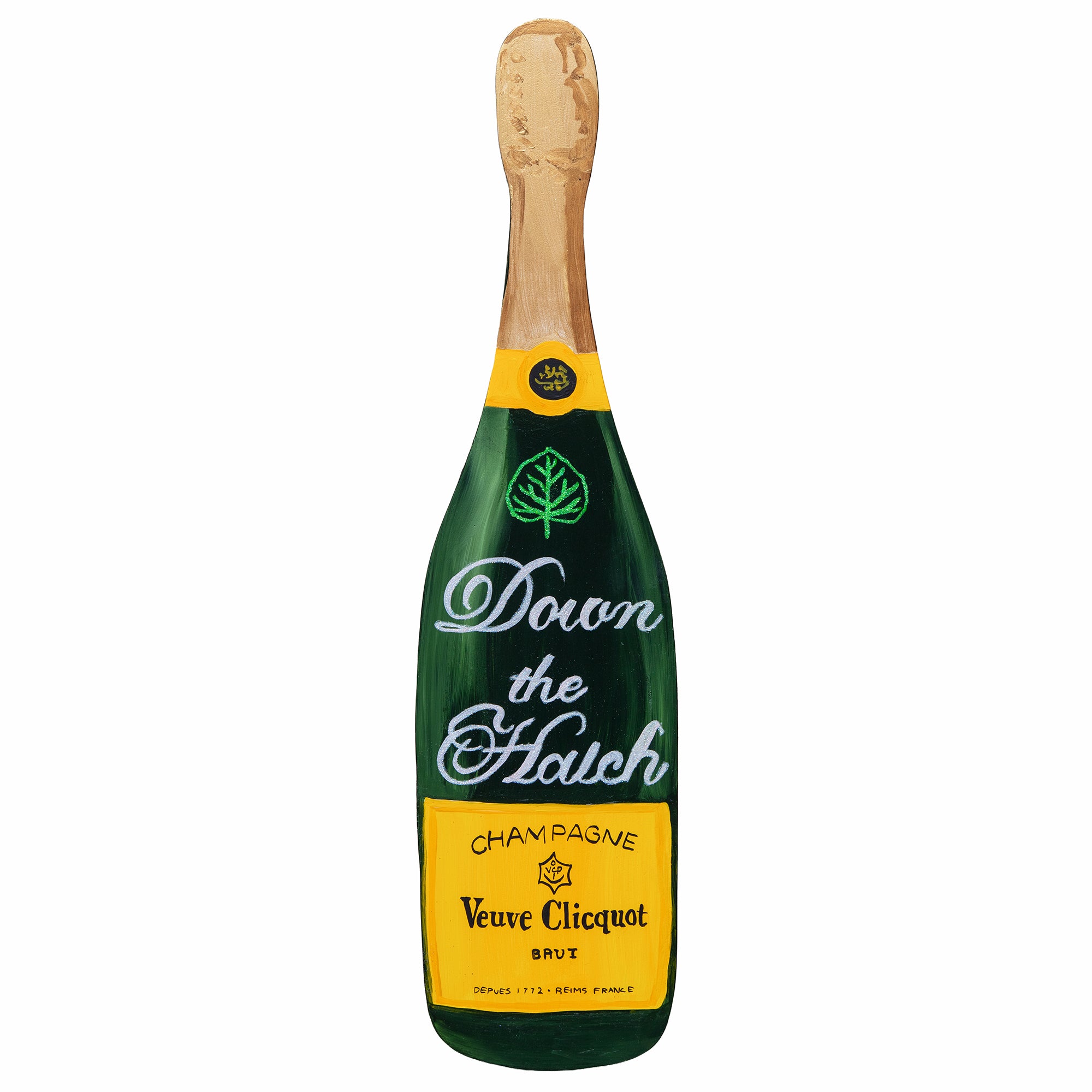 #516 PLATINUM DOWN THE HATCH ASPEN CHAMPAGNE CUTOUT