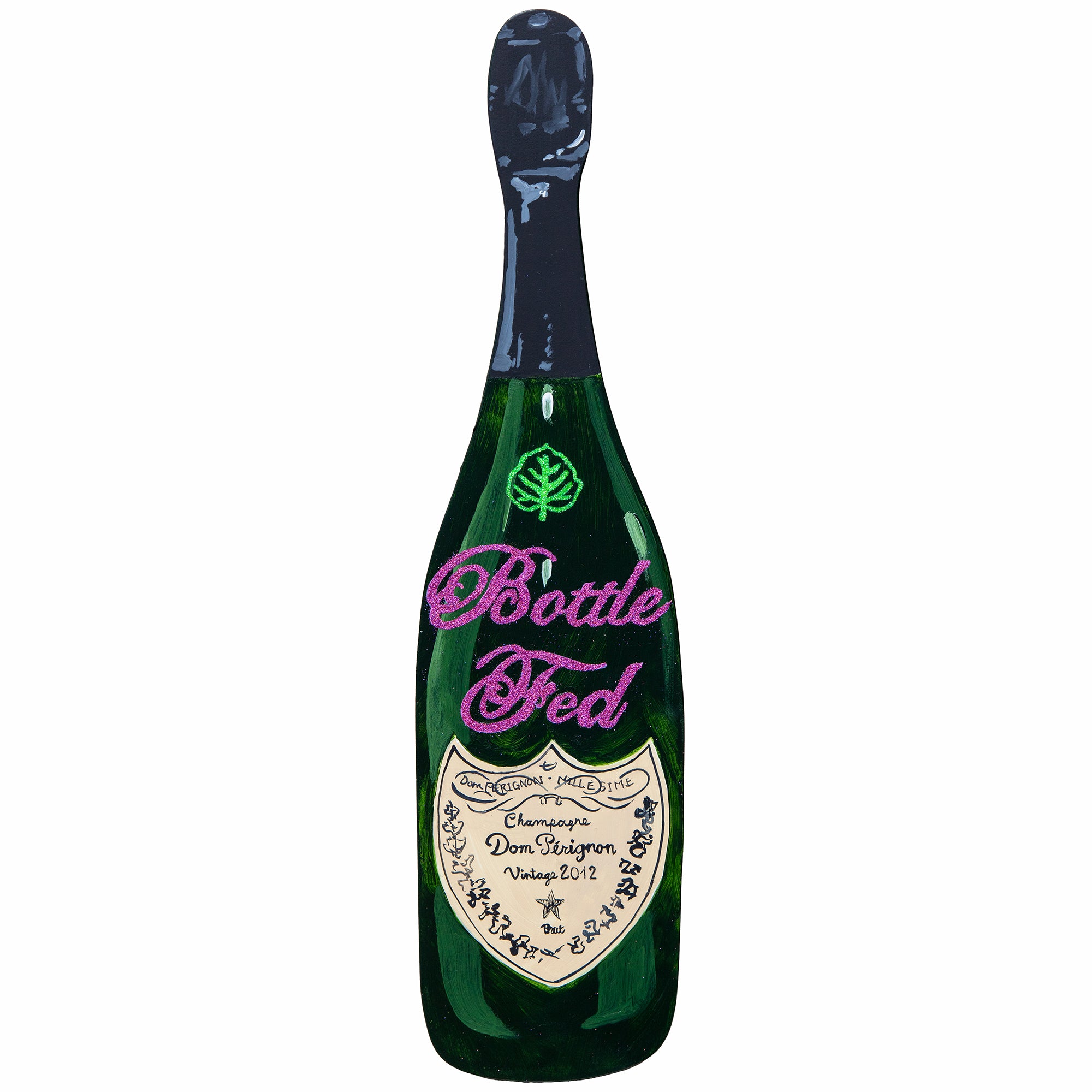 #523 RASPBERRY BOTTLE FED ASPEN CHAMPAGNE CUTOUT