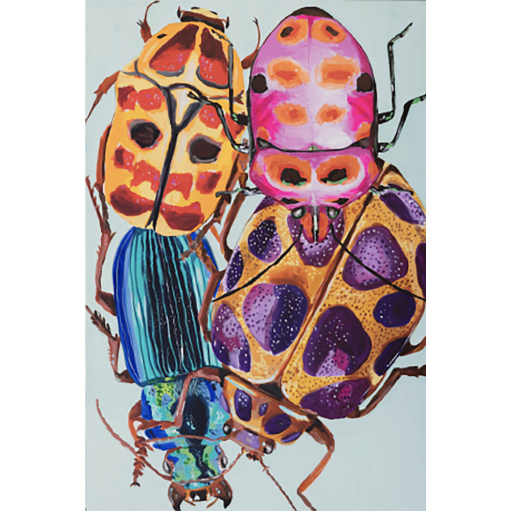 Ashley Longshore Painting. Ashley Longshore Art. Pop art. Pop artist. Female Pop Artist.