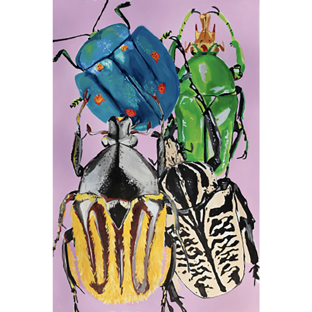 Ashley Longshore Painting. Ashley Longshore Art. Pop art. Pop artist. Female Pop Artist.