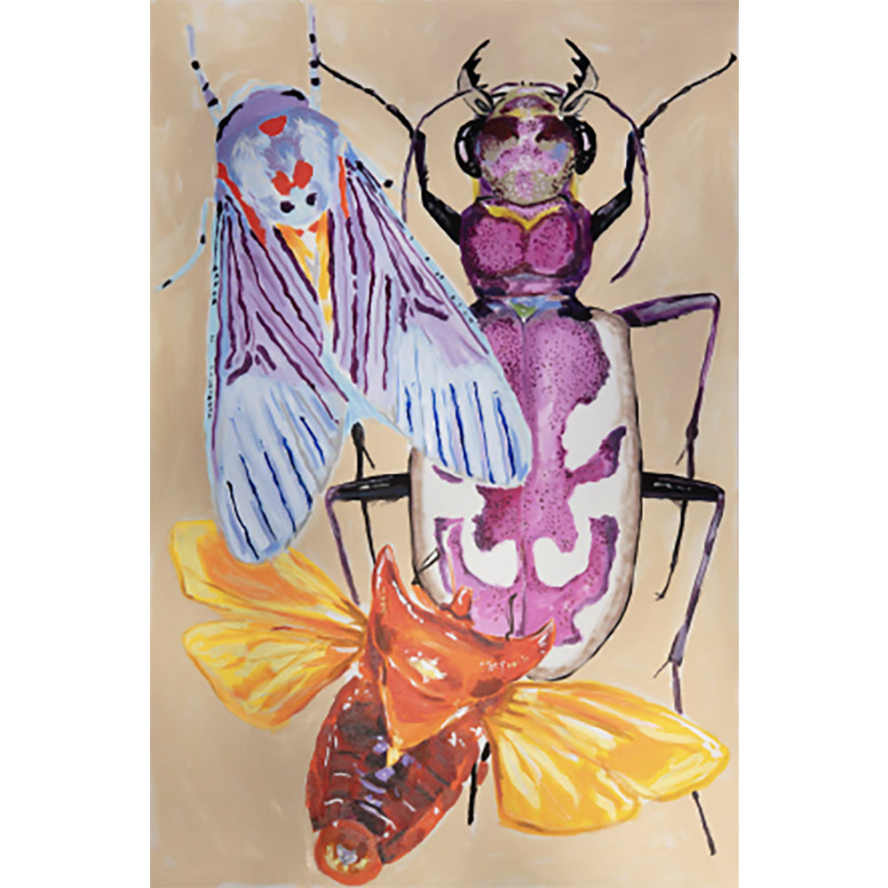 Ashley Longshore Painting. Ashley Longshore Art. Pop art. Pop artist. Female Pop Artist.