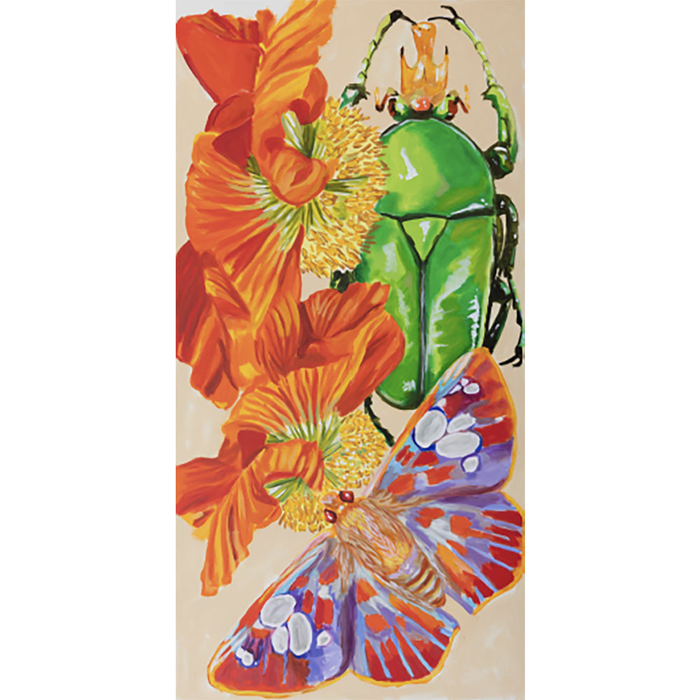 Ashley Longshore Painting. Ashley Longshore Art. Pop art. Pop artist. Female Pop Artist.