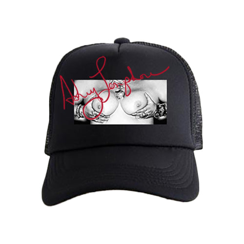 Ashley's "Litty Titty" Trucker Hat | Red Stitching