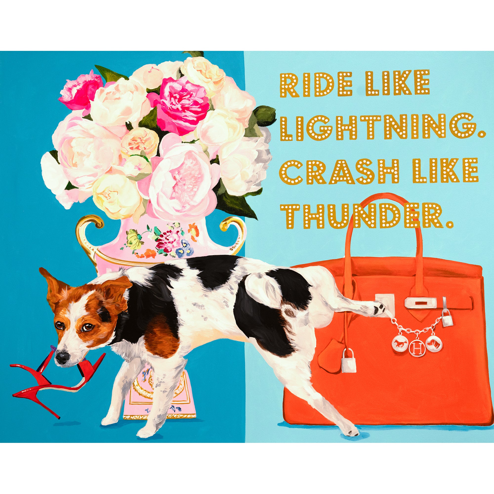 Ride Like Lightning. Crash Like Thunder.