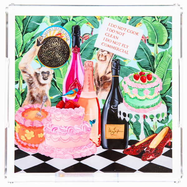 NiArt Female Model Tray 2PCS Epoxy Resin Silicone Mold Kit with Gold Glitter, Abstract Minimalist Line Art Aesthetic Woman DIY Casting Craft Coaster J Sincronia Tray