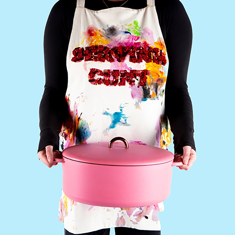 "Serving Cunt" Linen Apron